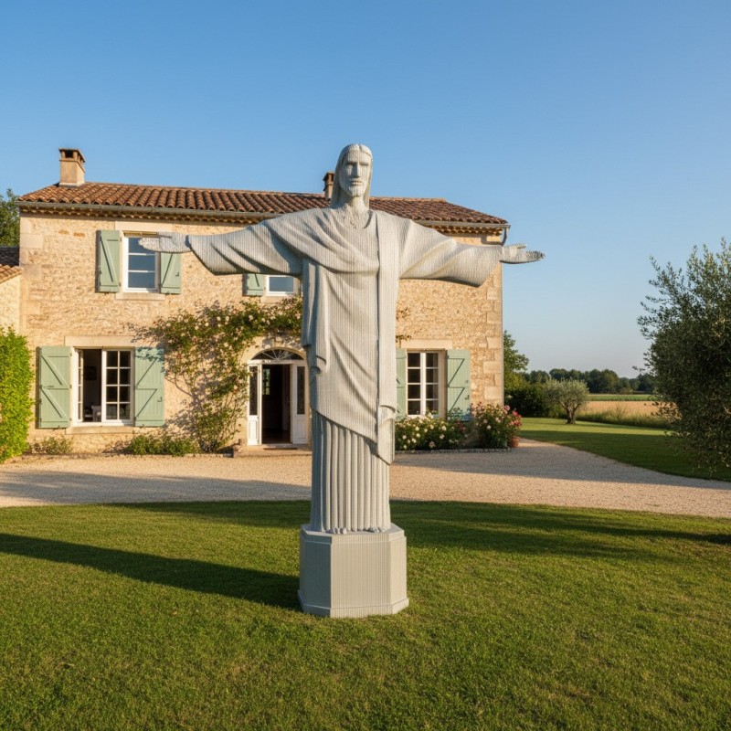 "Christ Rédempteur" La Statue Jésus de Rio au Brésil
