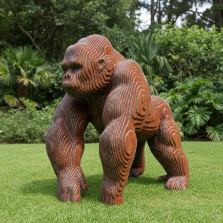 "GORILLA" Statue gorille XXL à 4 pattes paramétrique
